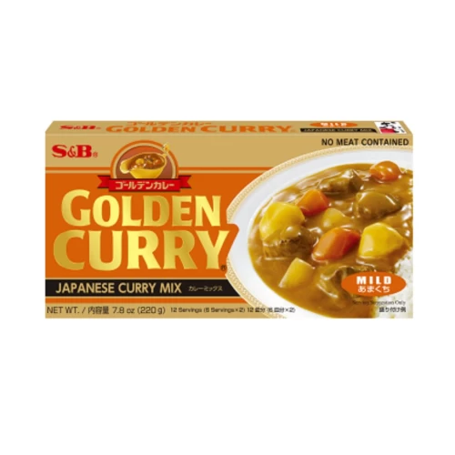 Curry Mild Golden Paste 220gr S&b