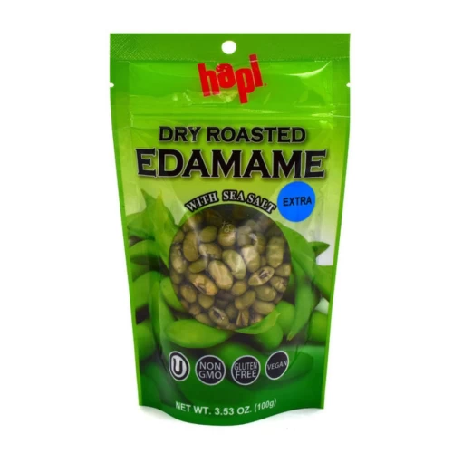 Edamame Hapi Dry Roasted Extra Salty 100gr