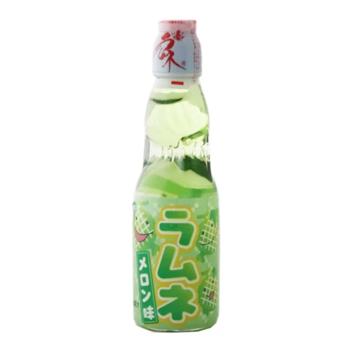 Soft Drink Carbonated Ramune Melon (Crown) 200ml