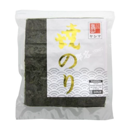 Yakinori Seaweed Gold Half Cut 140gr (100pcs)