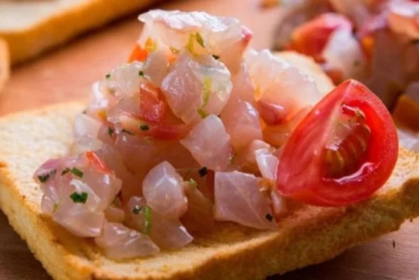 Stuffed Gilt-head Bream Tartare Recipe