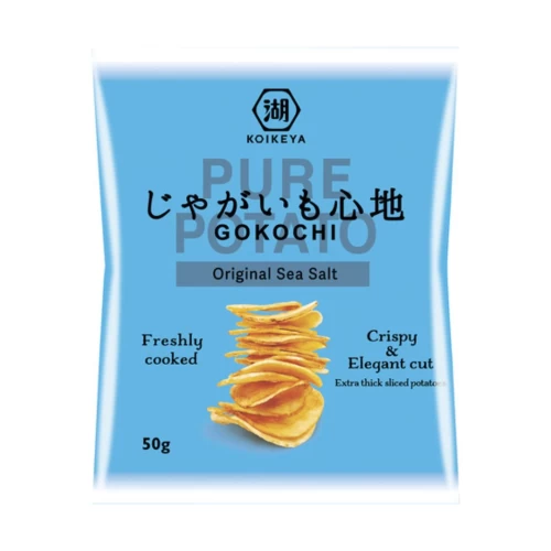 Potato Chips Pure Gokochi Original Sea Salt 50gr