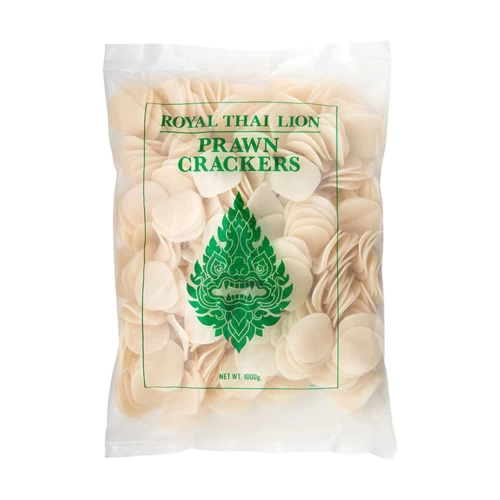 Prawn Crackers 1kg Royal Thai Lion Chips Γαρίδας