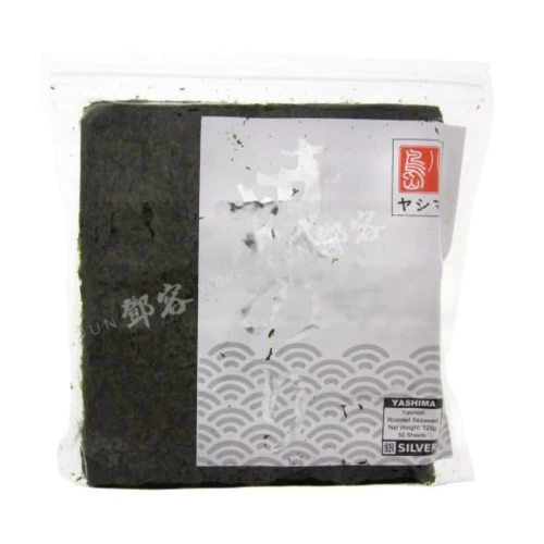 Yakinori Seaweed Silver 140gr (50pcs)