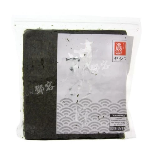 Yakinori Seaweed Silver Half 140gr (100pcs)