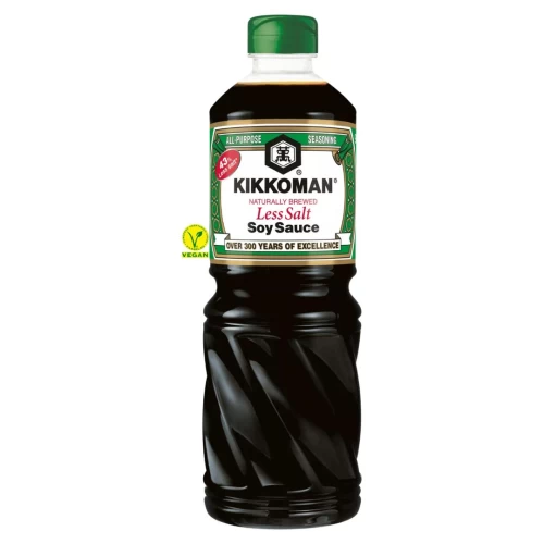 Soy Sauce Less Salt Kikkoman 975ml