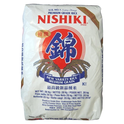 Rice Νιshiki Italian Medium Grain 20kg